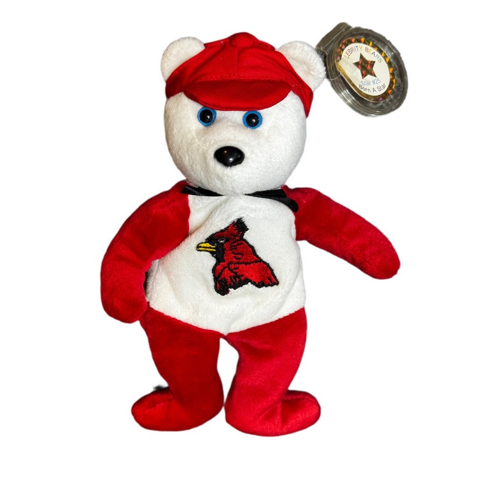 VTG 1998 Mark McGwire 70 Home Runs Bean‎ Bag Plush Collectible Cardinals NWT